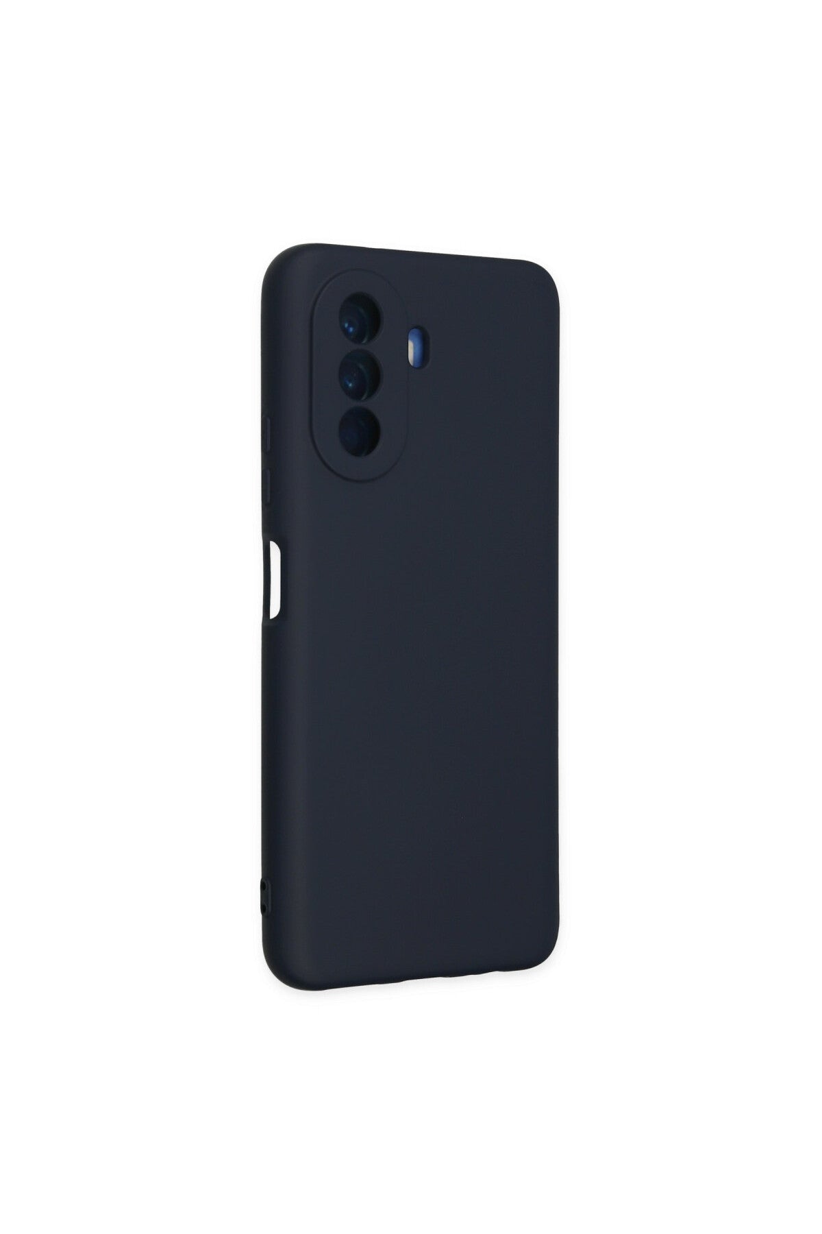 Huawei Nova Y70 Uyumlu Kılıf Nano içi Kadife Silikon - Lacivert