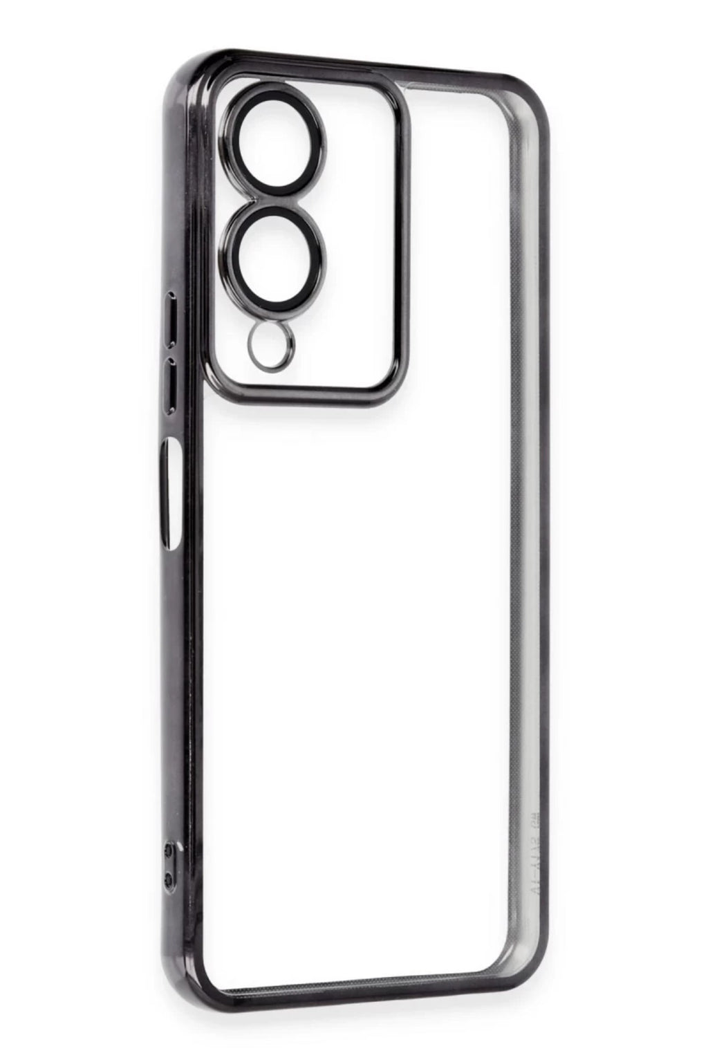 Vivo Y17S Uyumlu Kılıf Lensli Silikon - Siyah
