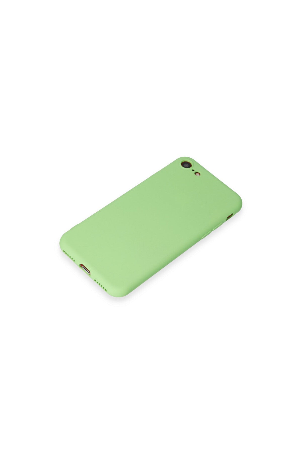 Apple iPhone 7 Uyumlu Kılıf First Silikon - Açık Yeşil