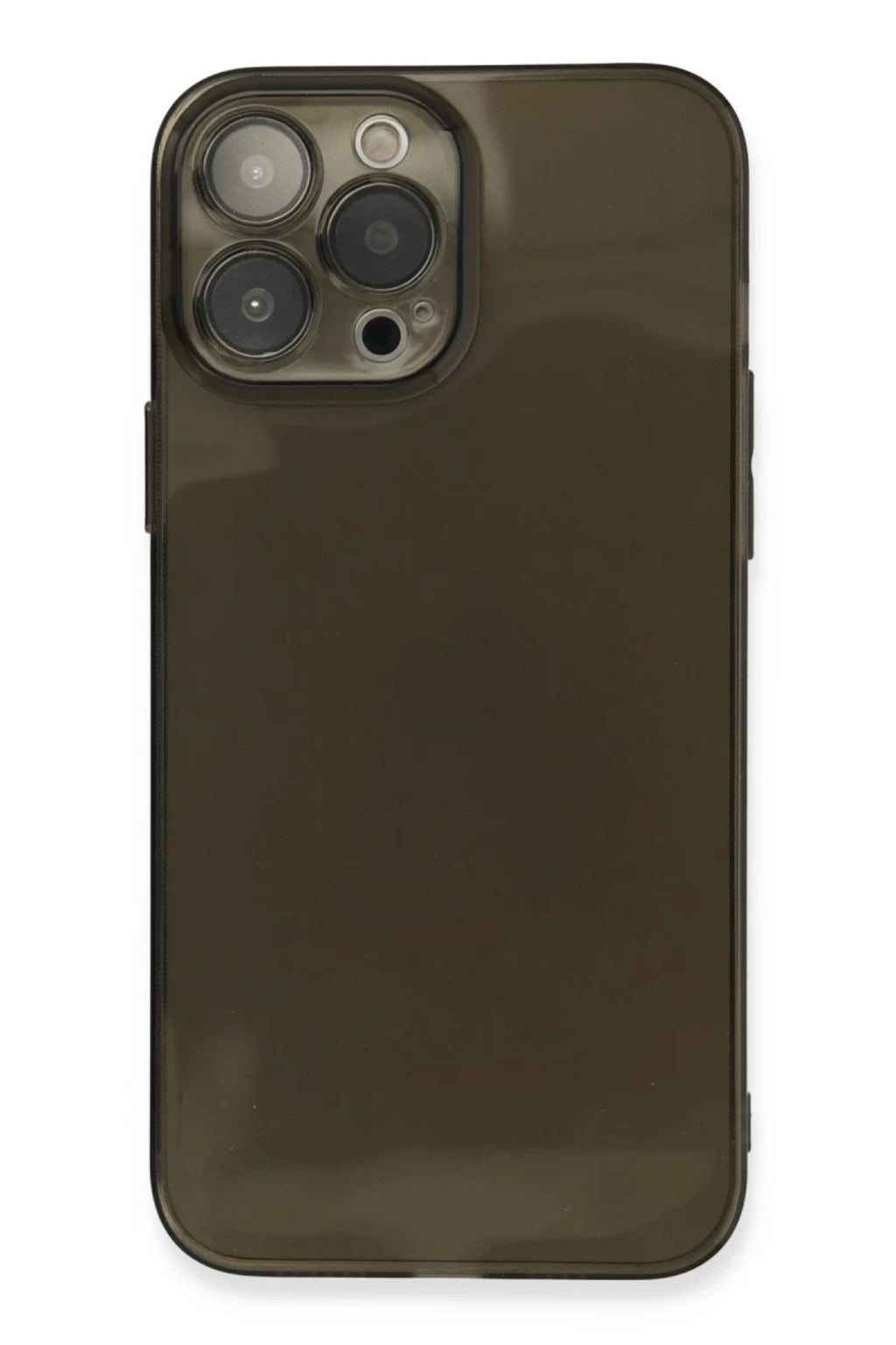 Apple iPhone 13 Pro Max Uyumlu Kılıf Fly Lens Silikon - Siyah