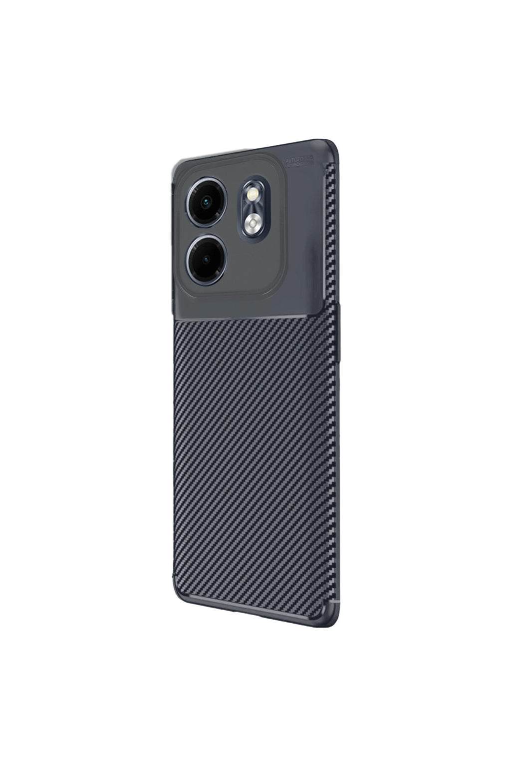 İnfinix Hot 50i 4G Uyumlu Auto Focus Karbon Kapak - Lacivert