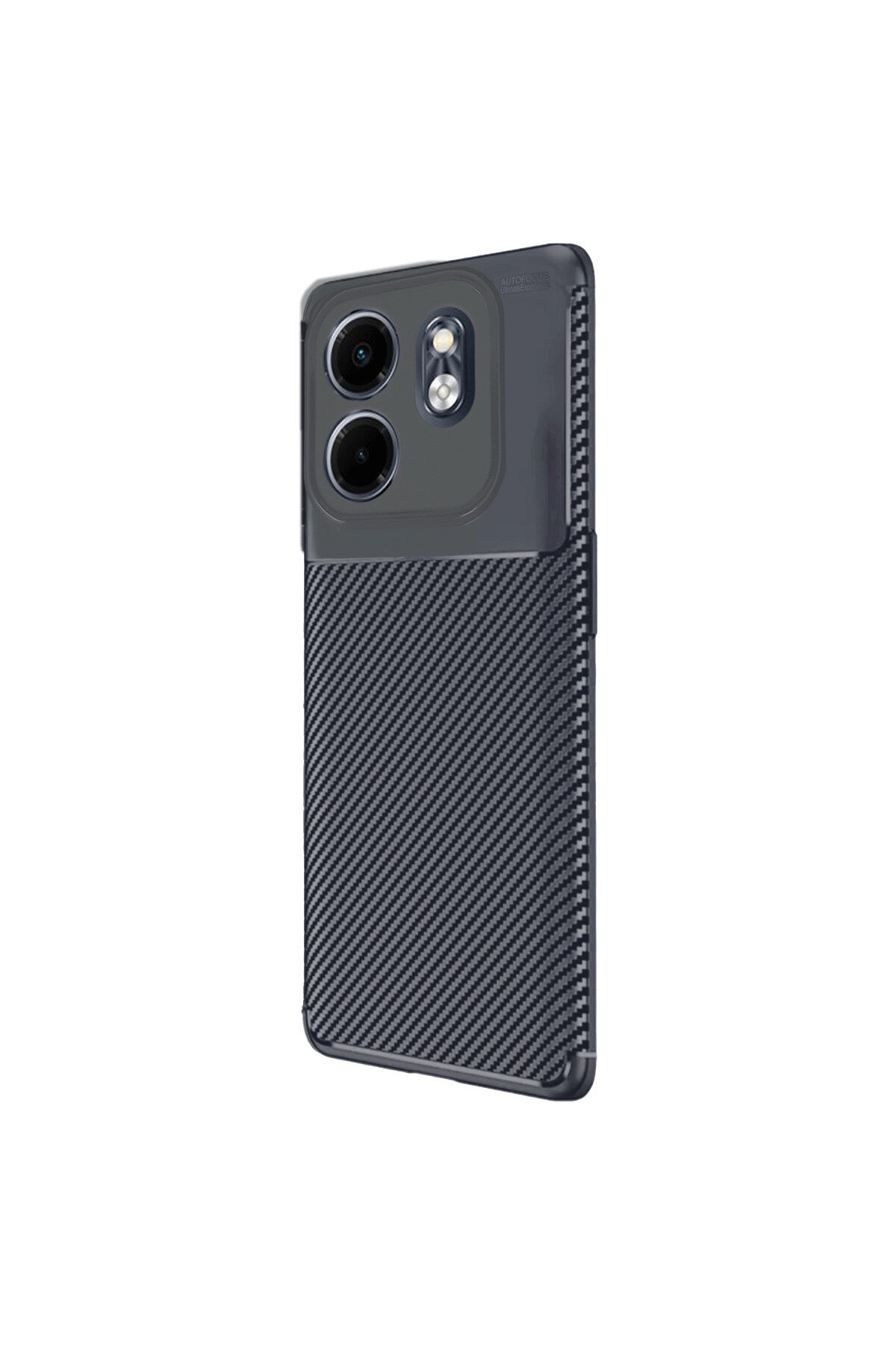 İnfinix Hot 50i 4G Uyumlu Auto Focus Karbon Kapak - Lacivert