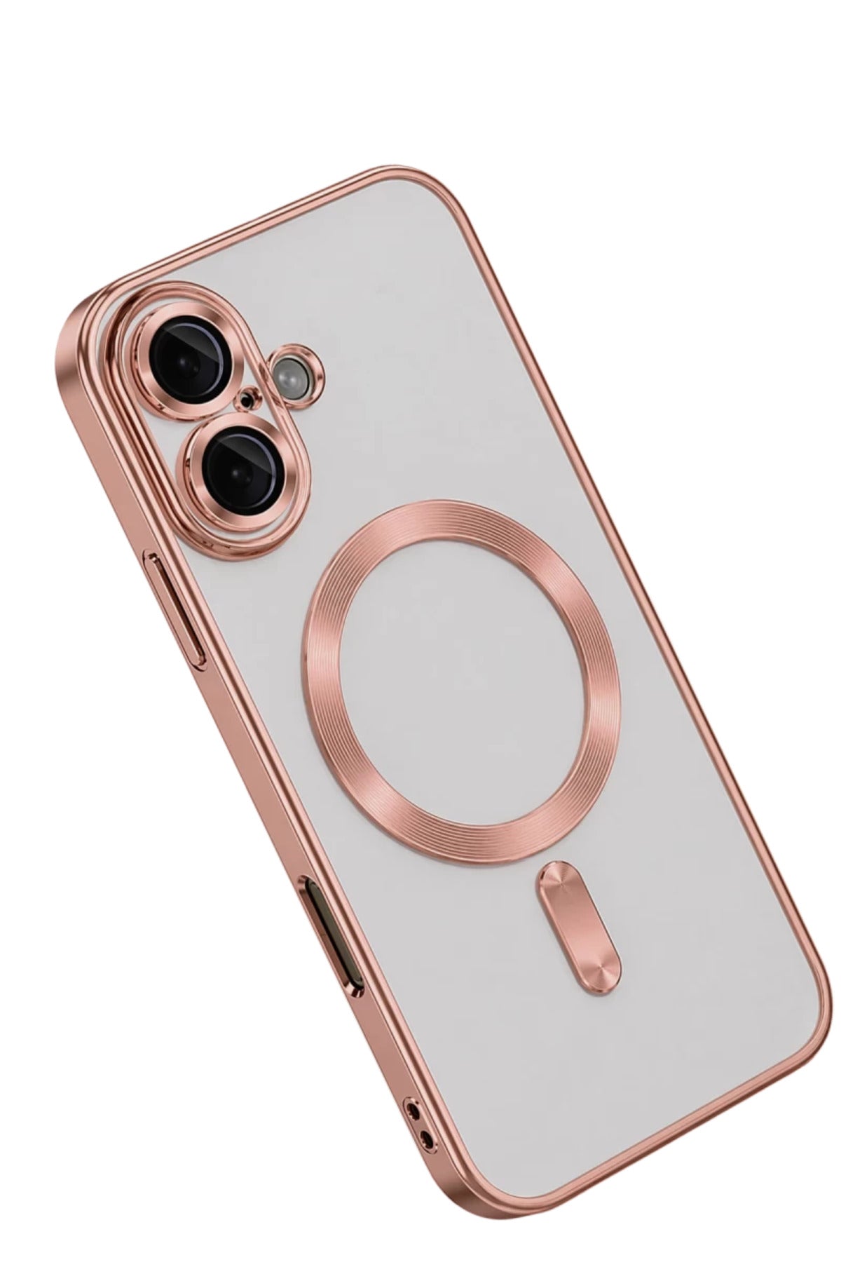 Apple iPhone 16 Uyumlu Kılıf Kross Magneticsafe Kapak - Rose