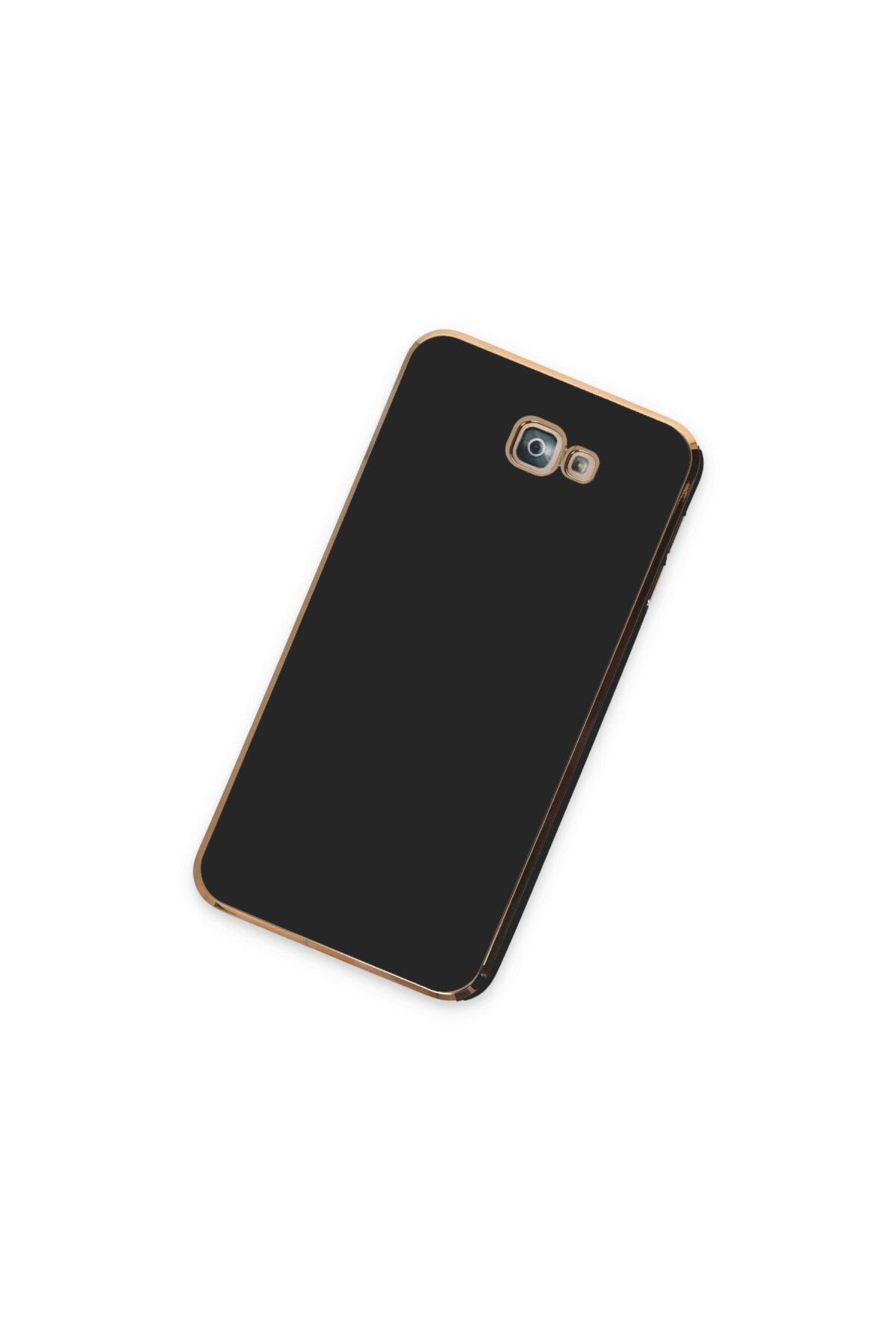 Samsung Galaxy J7 Prime Uyumlu Kılıf Volet Silikon - Siyah