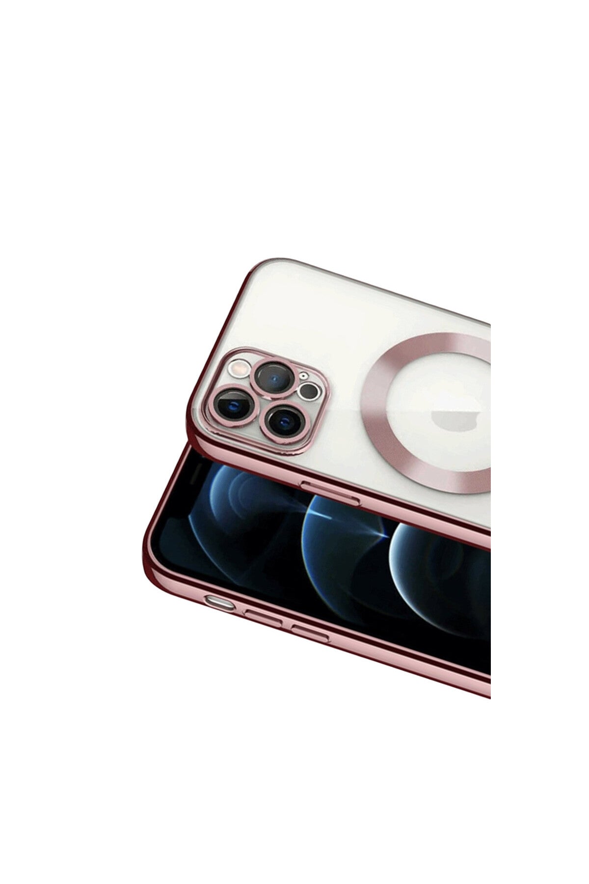 Apple iPhone 13 Pro Uyumlu Kılıf Kross Magneticsafe Kapak - Rose