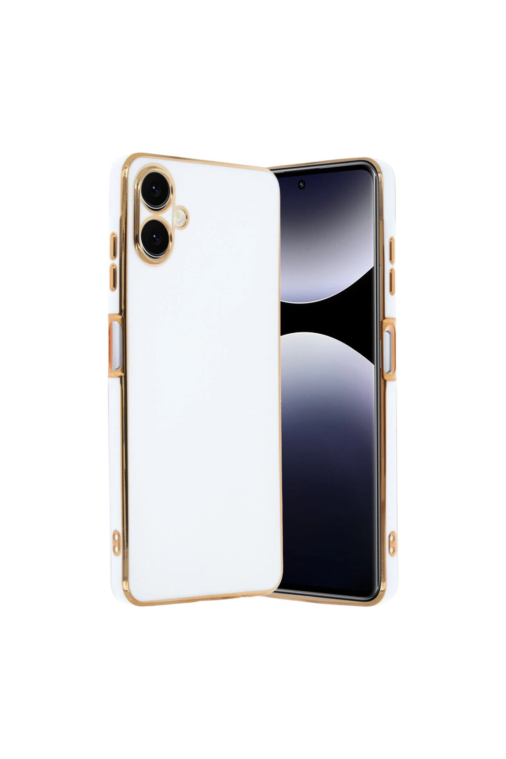 Samsung Galaxy A07 4G Uyumlu Volet Silikon - Beyaz