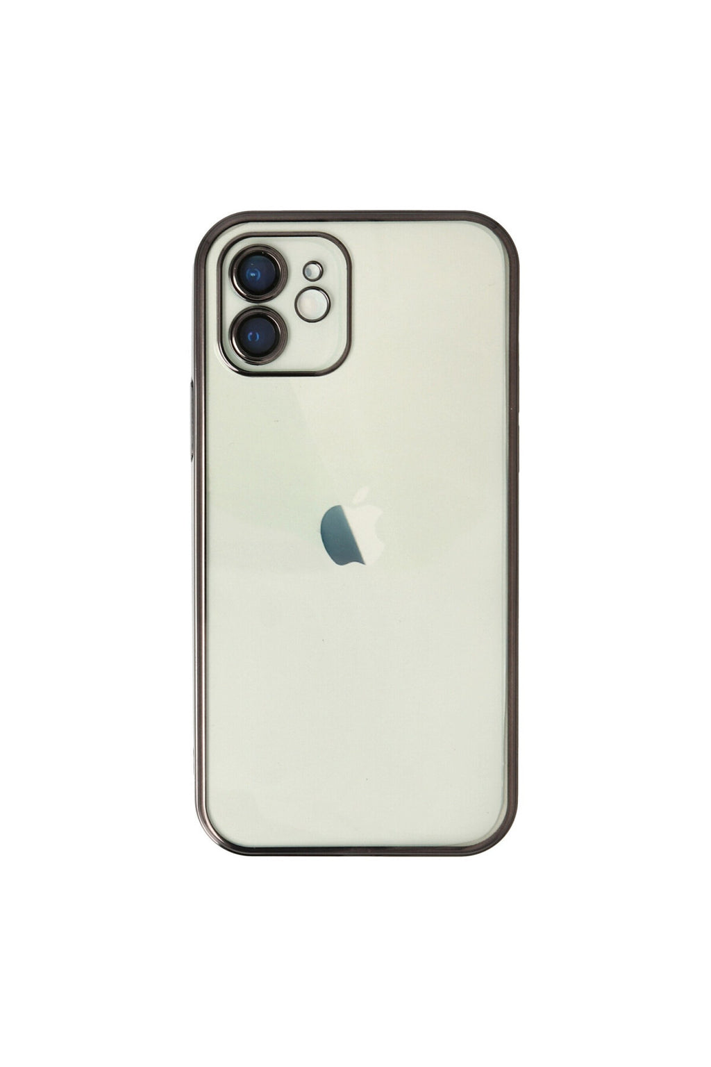 Apple iPhone 11 Uyumlu Kılıf Lensli Silikon - Siyah