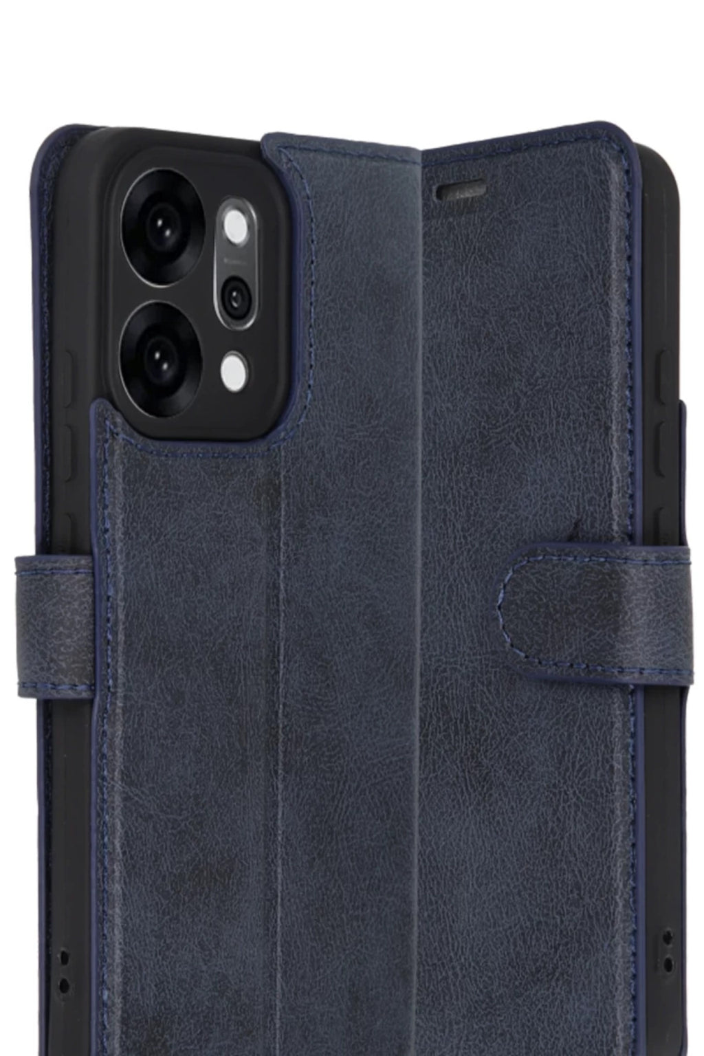 Oppo Reno 14 Uyumlu Trend S Plus Kapaklı Kılıf - Lacivert