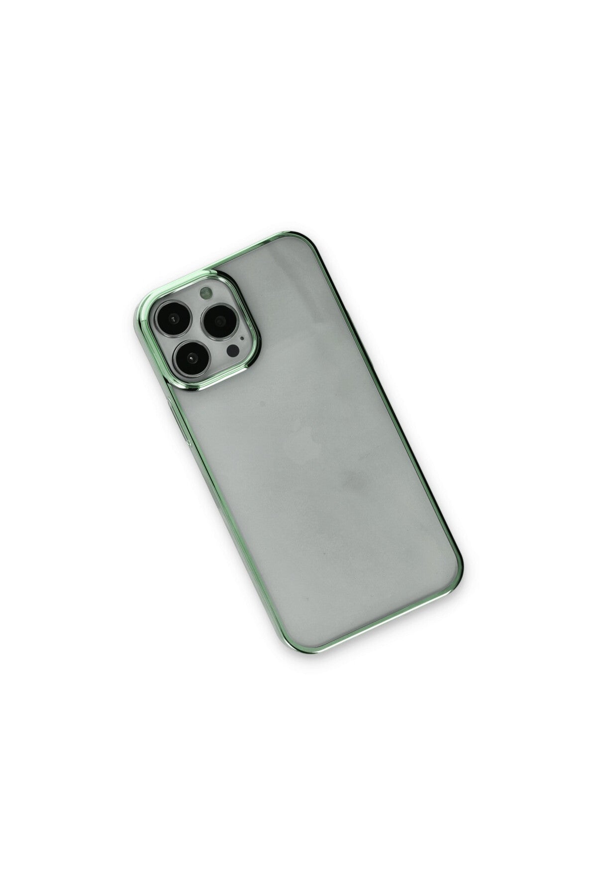 Apple iPhone 14 Pro Max Uyumlu Kılıf Element Silikon - Yeşil