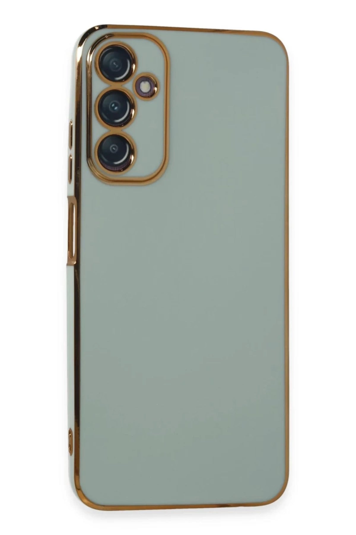 Samsung Galaxy A05S Uyumlu Kılıf Volet Silikon - Açık Yeşil
