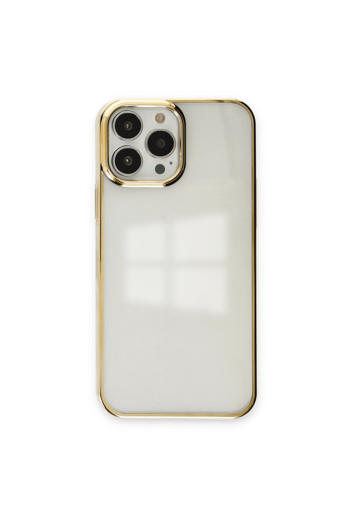 Apple iPhone 14 Pro Uyumlu Kılıf Element Silikon - Gold