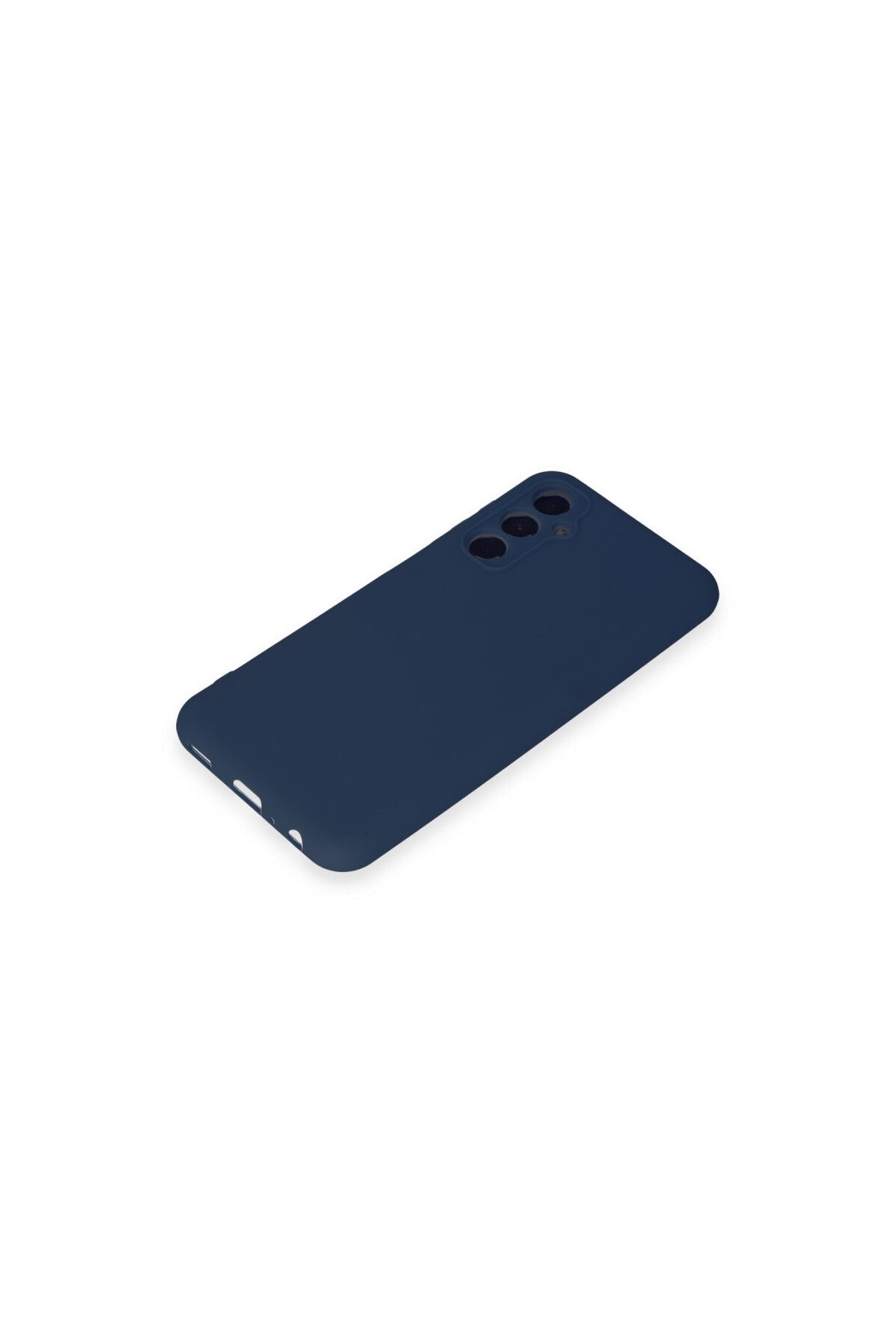 Samsung Galaxy M34 5G Uyumlu Kılıf First Silikon - Lacivert