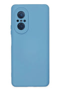 Huawei Nova 9 SE Uyumlu Kılıf Nano içi Kadife Silikon - Mavi
