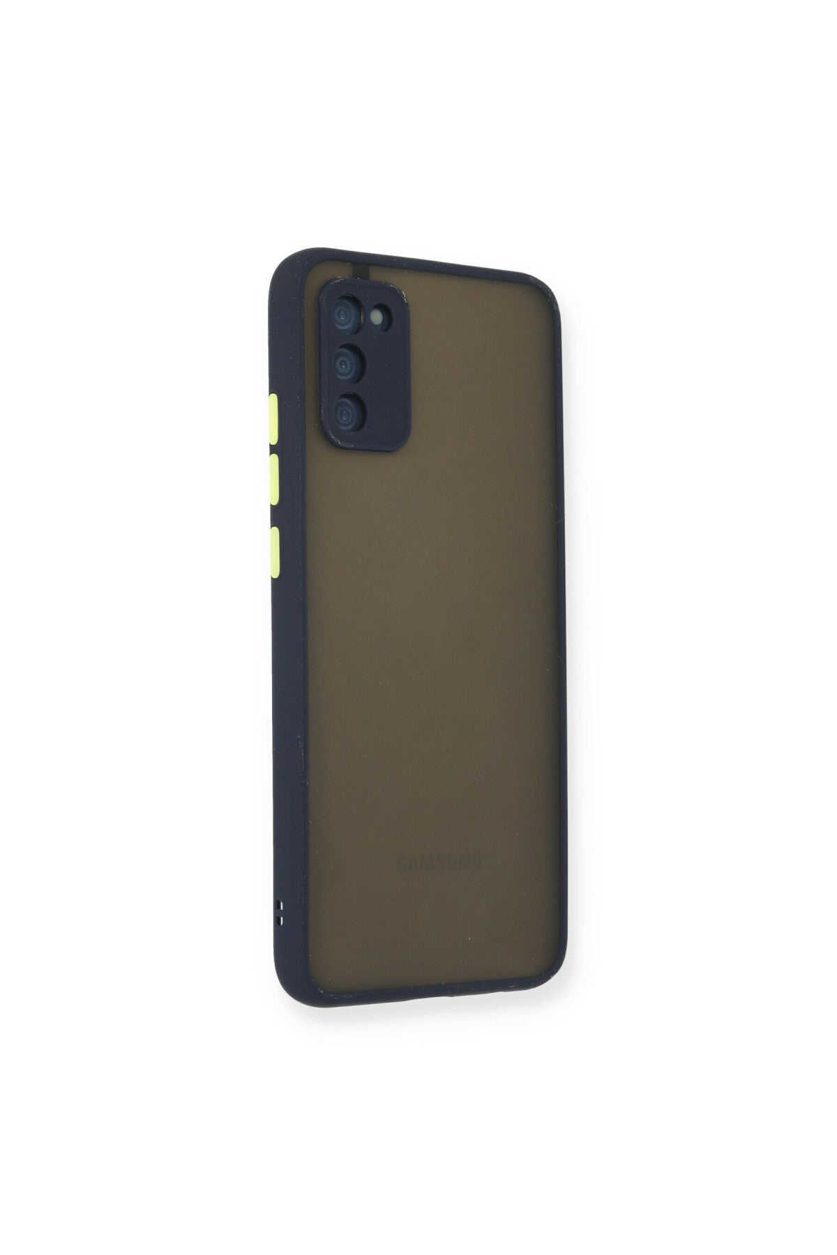 Samsung Galaxy A03S Uyumlu Kılıf Montreal Silikon Kapak - Lacivert