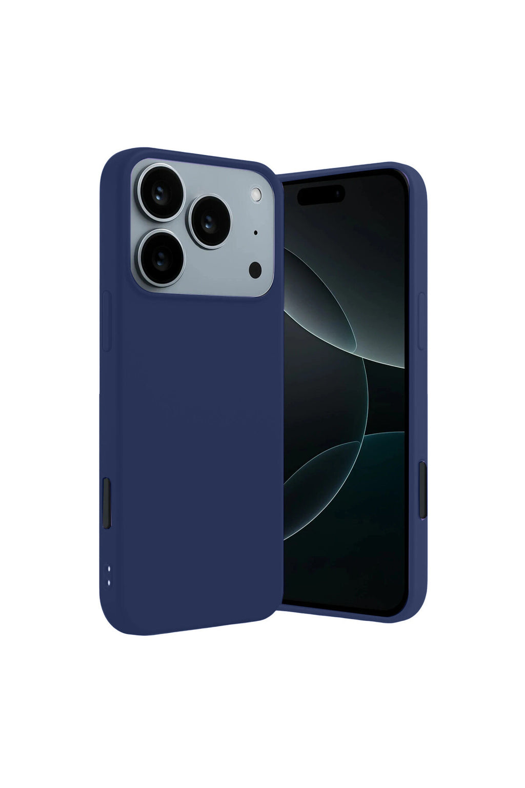 Apple iPhone 17 Pro Uyumlu First Silikon - Lacivert