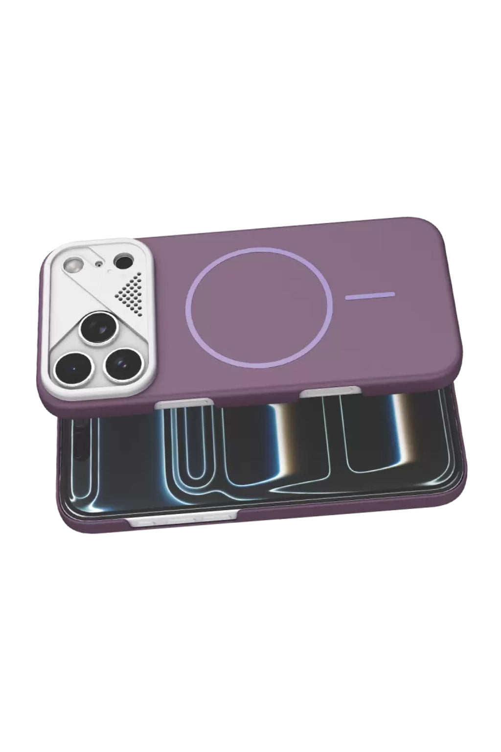 Joko Apple iPhone 17 Pro Uyumlu Export Magsafe Kapak - Mor