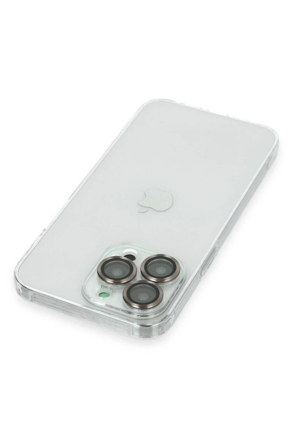 Apple iPhone 13 Pro Uyumlu Kılıf Luko Lens Silikon -Yeşil