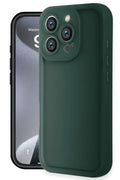 Apple iPhone 16 Pro Max Uyumlu Kılıf Viera Silikon - Koyu Yeşil