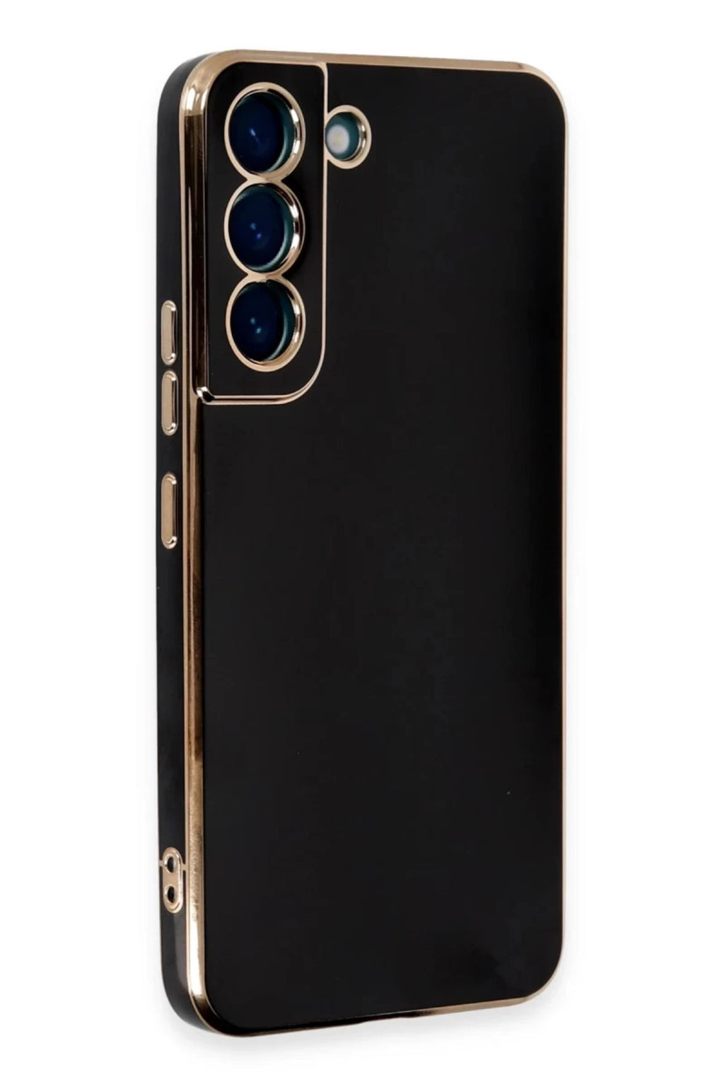 Samsung Galaxy S21 Uyumlu Kılıf Volet Silikon - Siyah