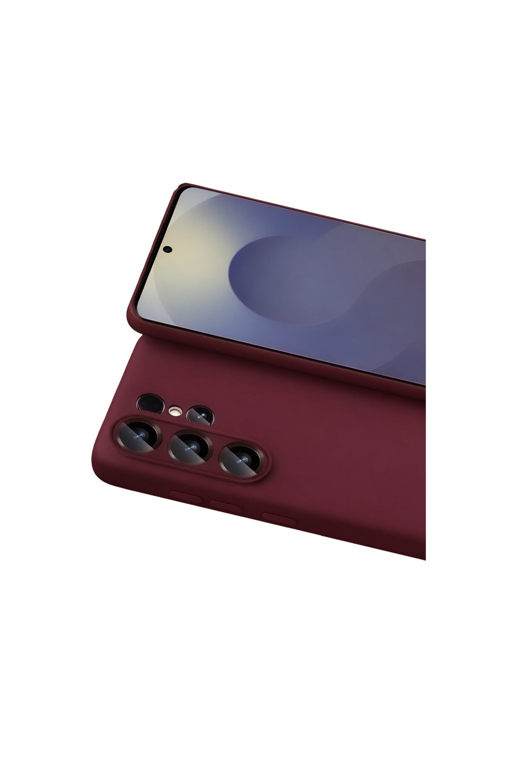 Samsung Galaxy S26 Ultra Uyumlu First Silikon - Bordo