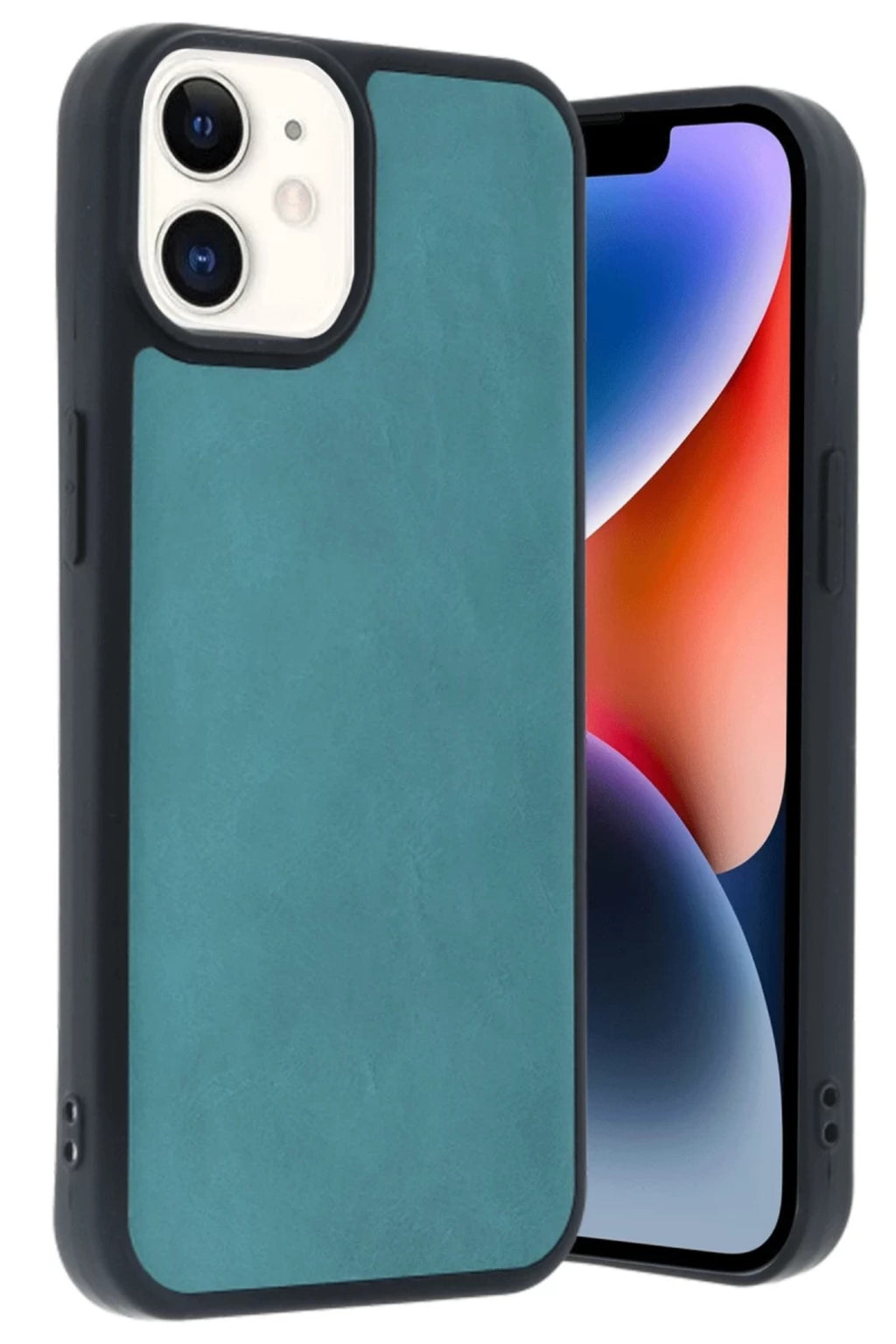 Apple iPhone 11 Uyumlu Kılıf Aras Deri Kapak - Açık Yeşil