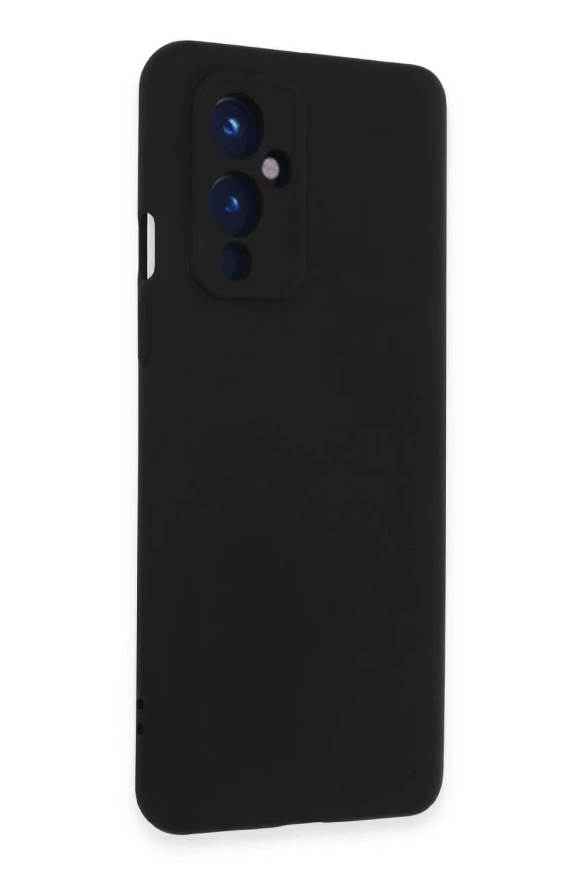 One Plus 9 Kılıf Nano içi Kadife Silikon - Siyah
