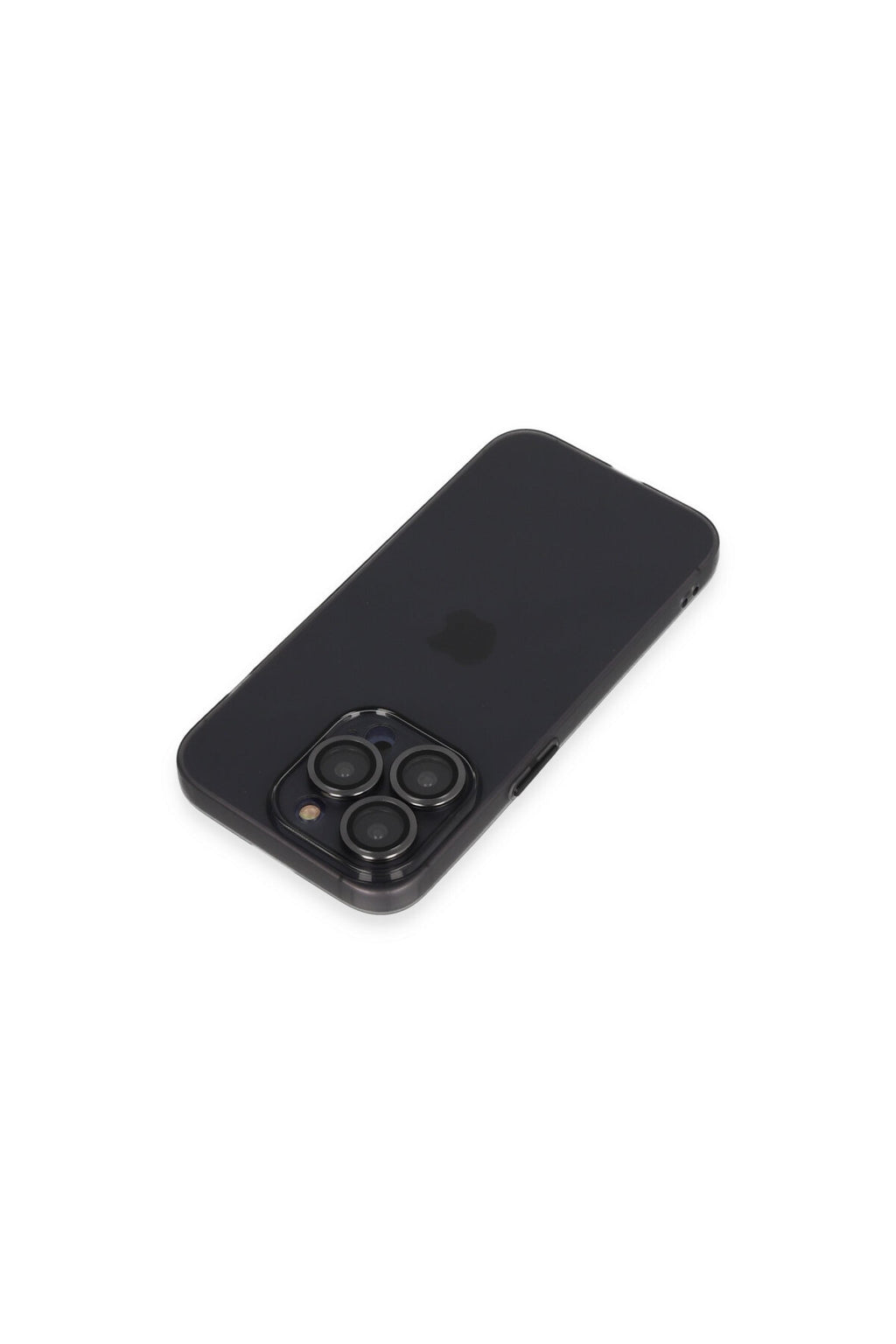 Apple iPhone 13 Pro Max Uyumlu Kılıf Luko Lens Silikon - Siyah