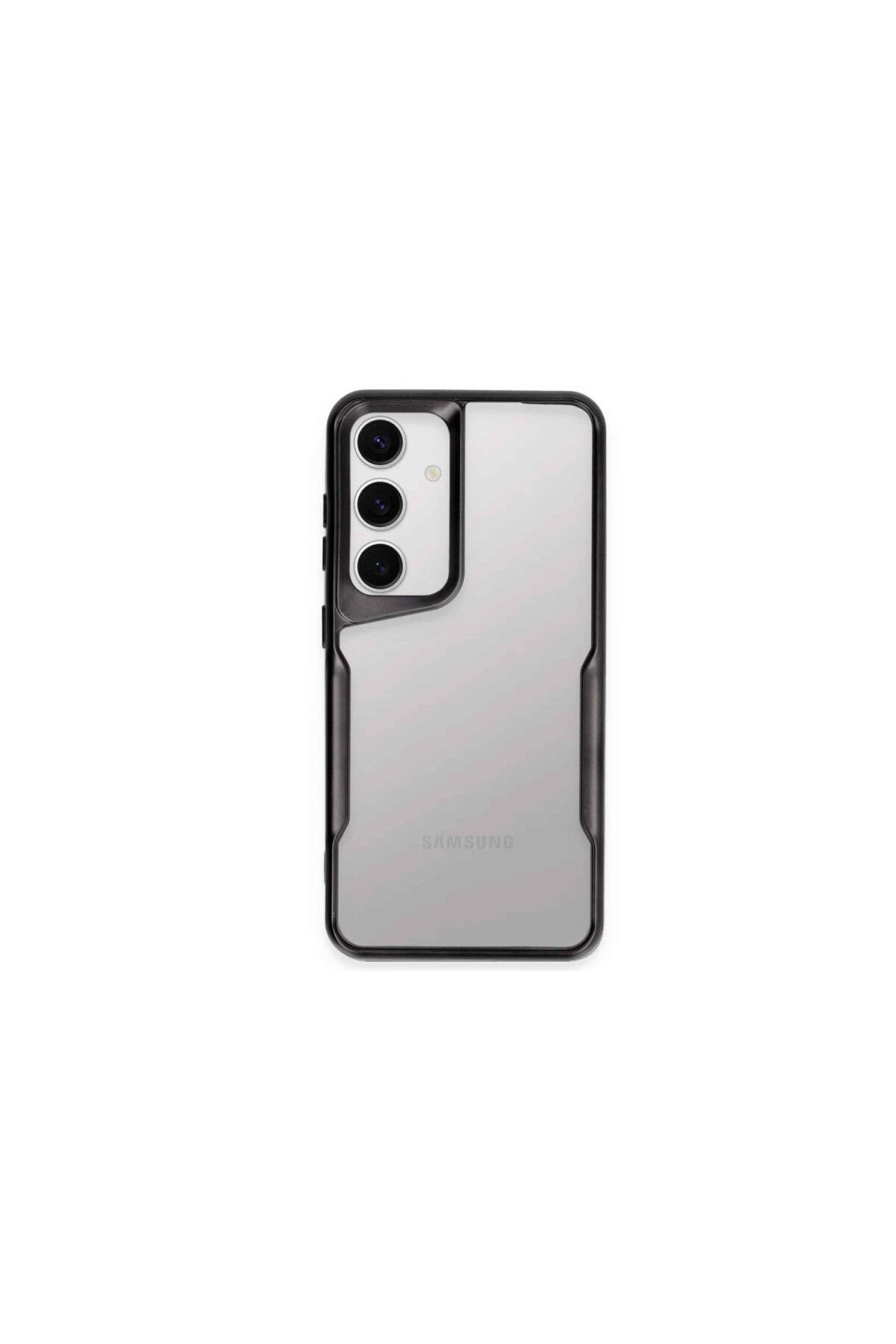 Samsung Galaxy A55 5G Uyumlu Kılıf Boyi Silikon Kapak - Siyah