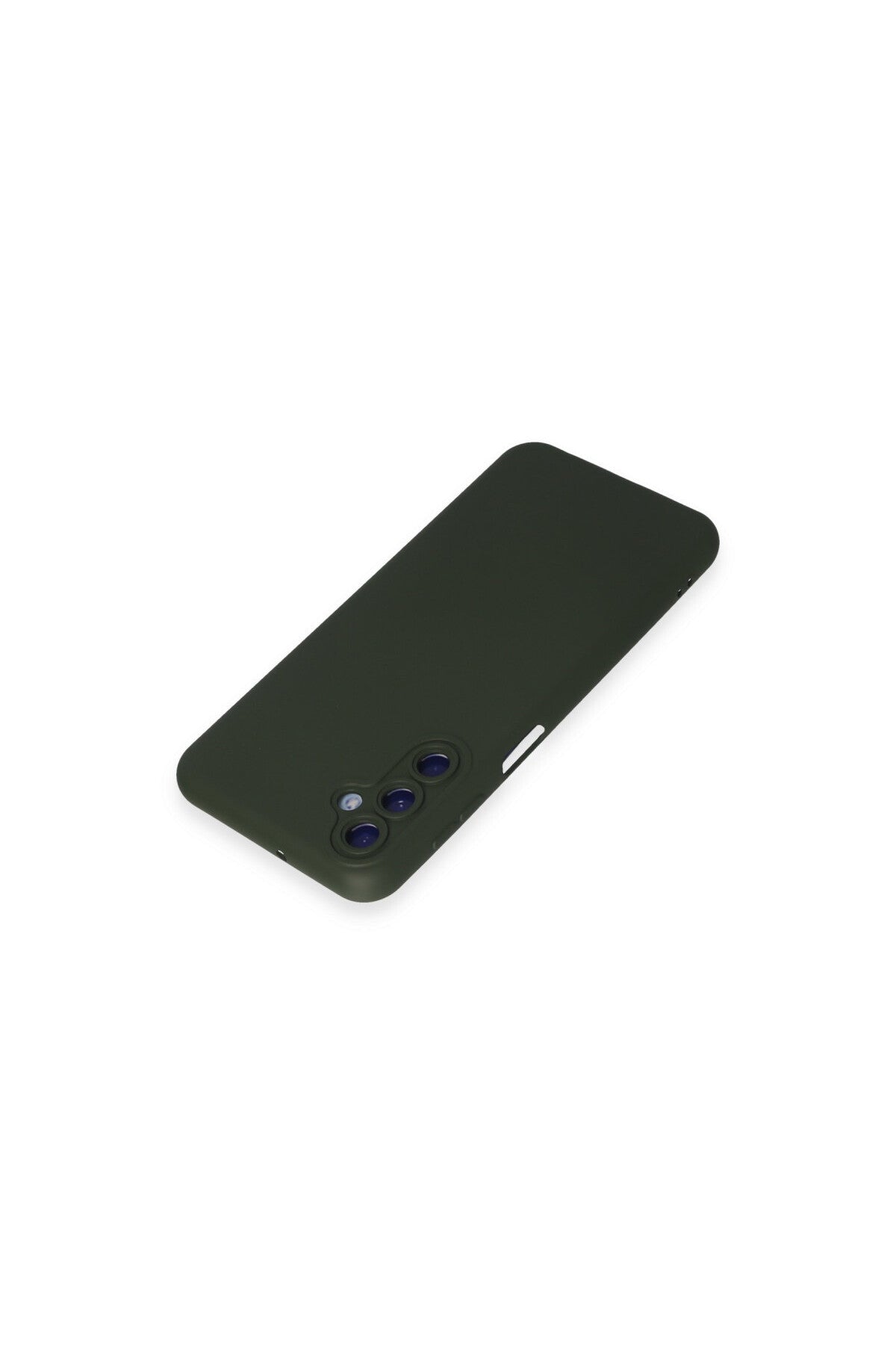 Samsung Galaxy M14 5G Uyumlu Kılıf Nano içi Kadife Silikon - Koyu Yeşil