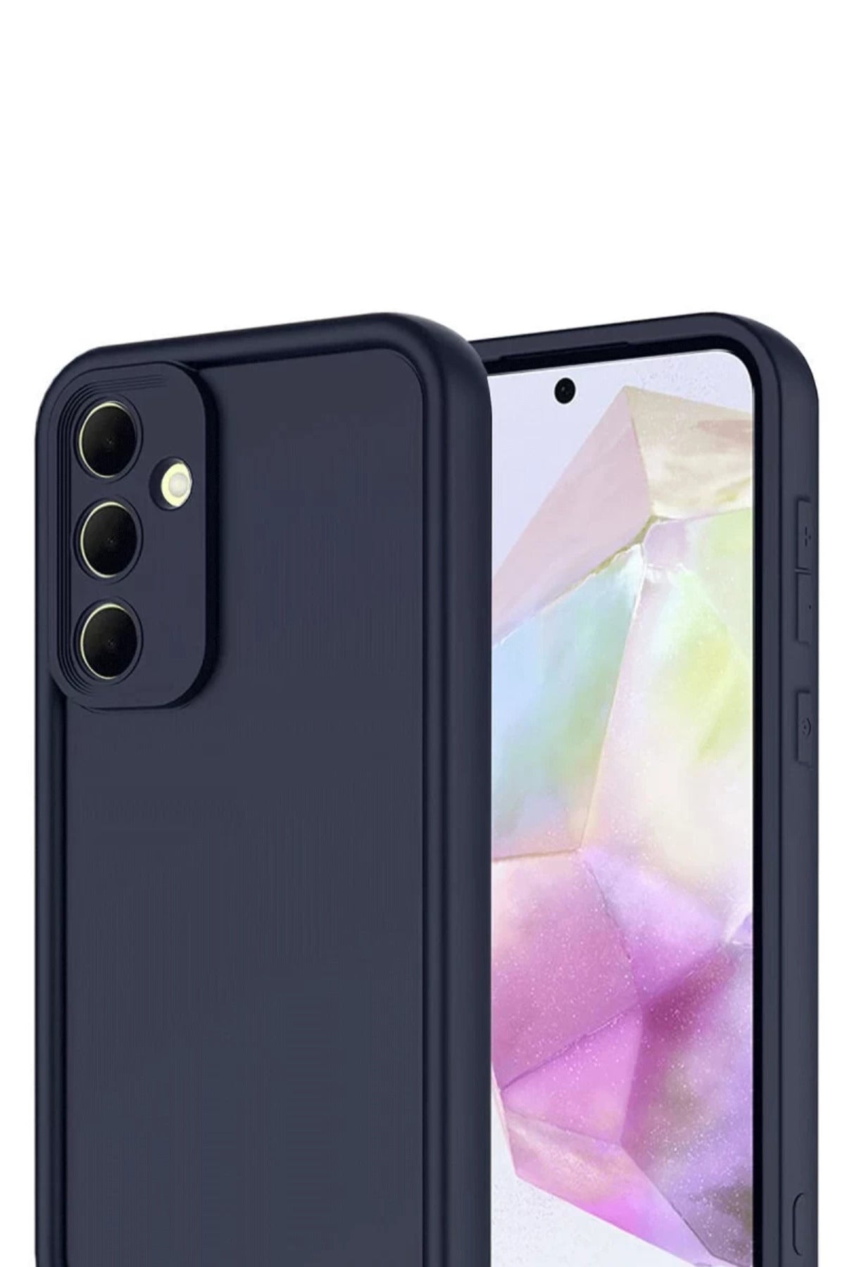 Samsung Galaxy A17 5G Uyumlu Viera Silikon - Lacivert
