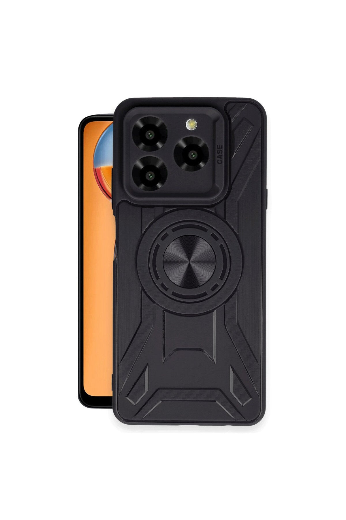 General Mobile Era 50 Kılıf Lincoln Silikon - Siyah