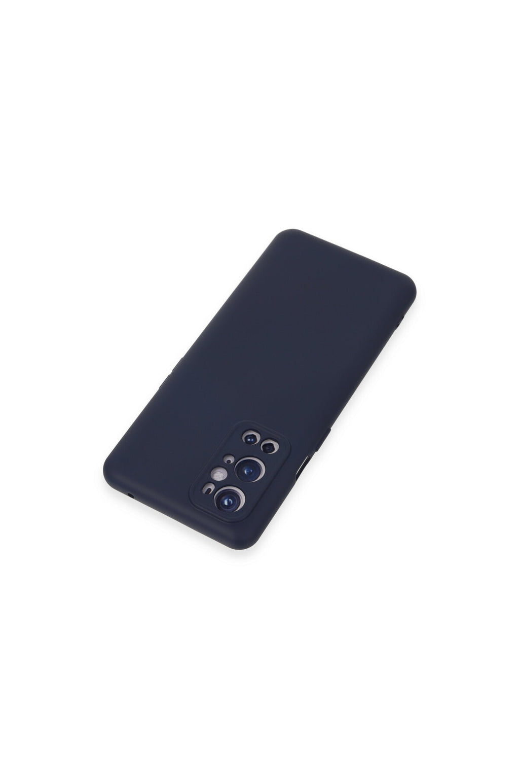 One Plus 9 Pro Kılıf Nano içi Kadife Silikon - Lacivert