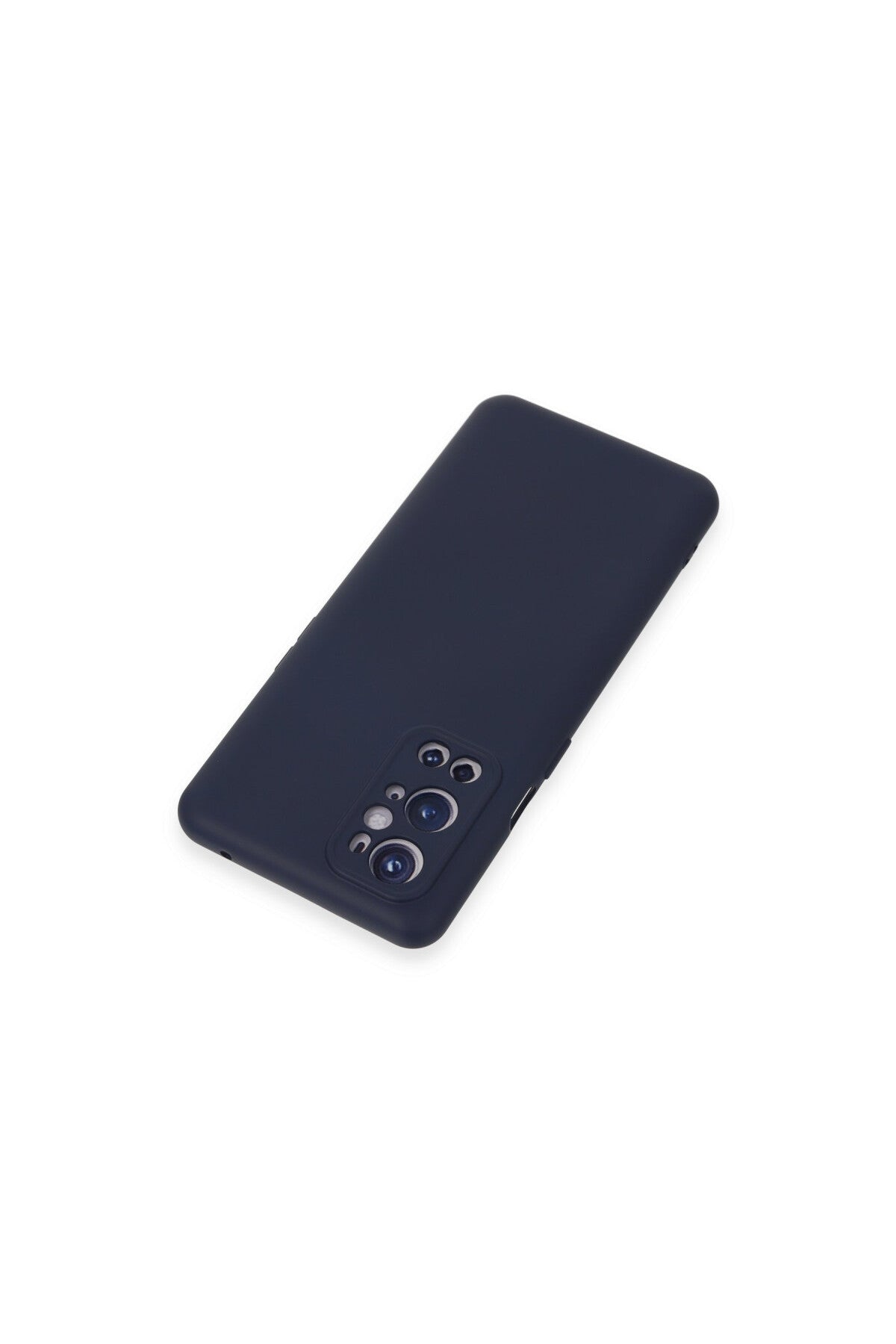 One Plus 9 Pro Kılıf Nano içi Kadife Silikon - Lacivert