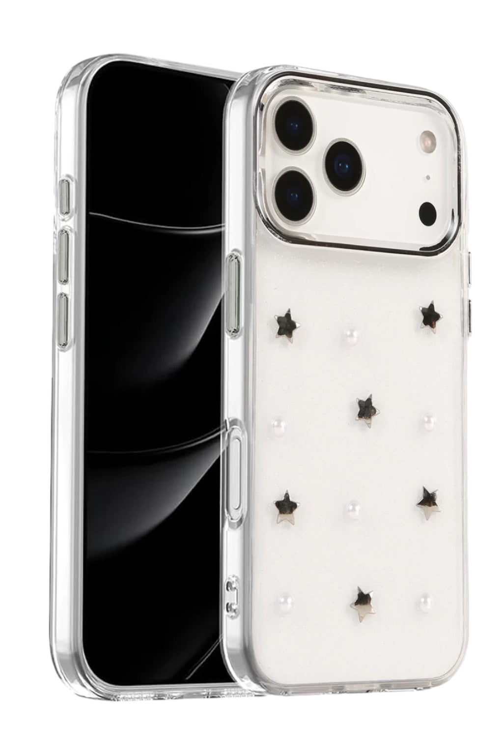Apple iPhone 17 Pro Uyumlu Fiyonk Desenli Kapak - Desen 7