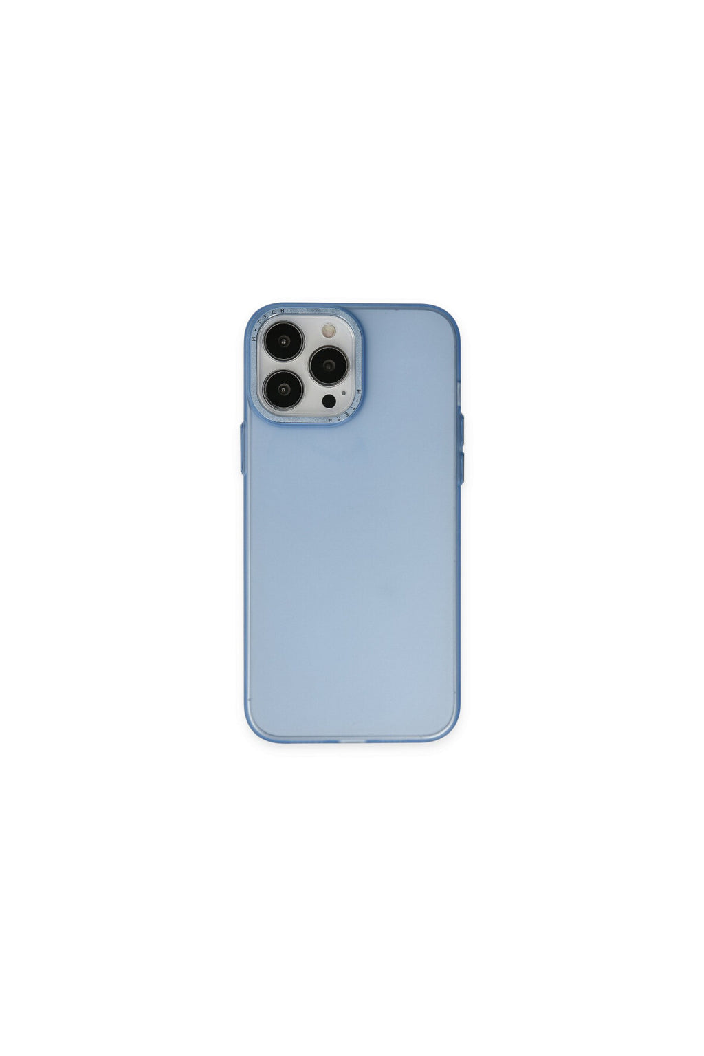 Apple iPhone 14 Pro Max Uyumlu Kılıf Modos Metal Kapak - Mavi