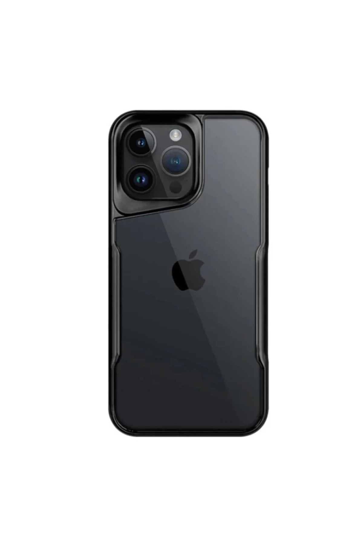Apple iPhone 16 Pro Max Uyumlu Kılıf Boyi Silikon Kapak - Siyah