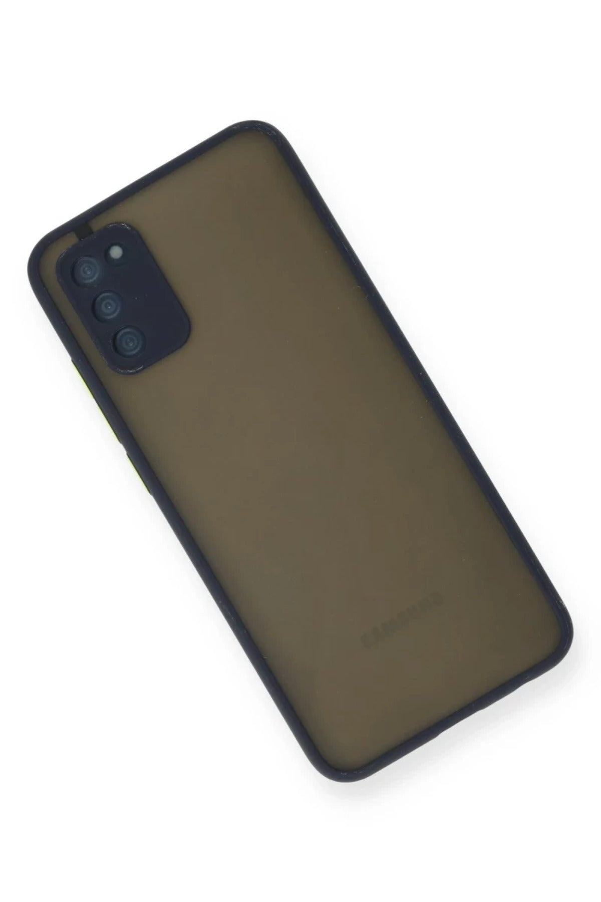 Samsung Galaxy A02S Uyumlu Kılıf Montreal Silikon Kapak - Lacivert