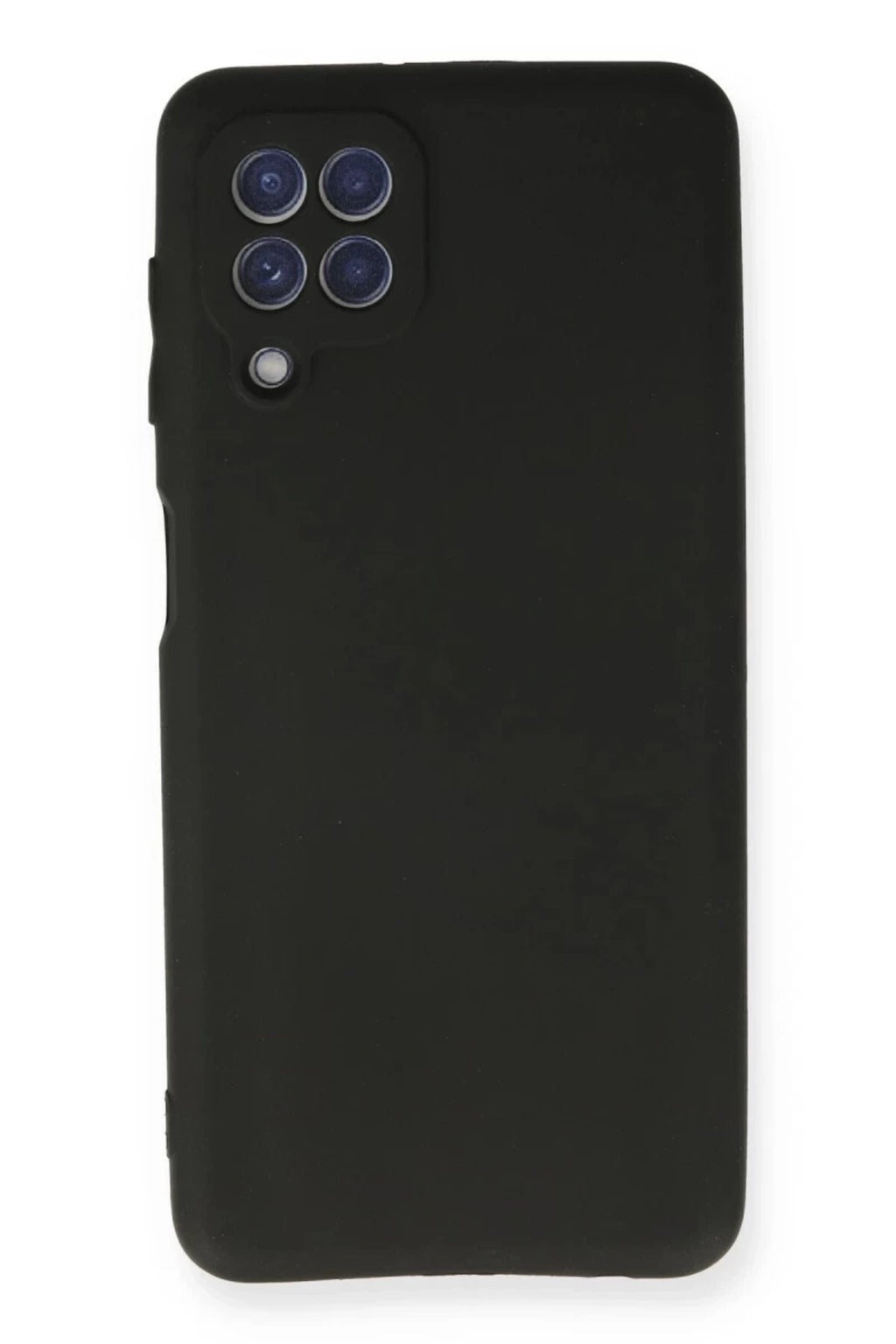 Samsung Galaxy A22 Uyumlu Kılıf First Silikon - Siyah