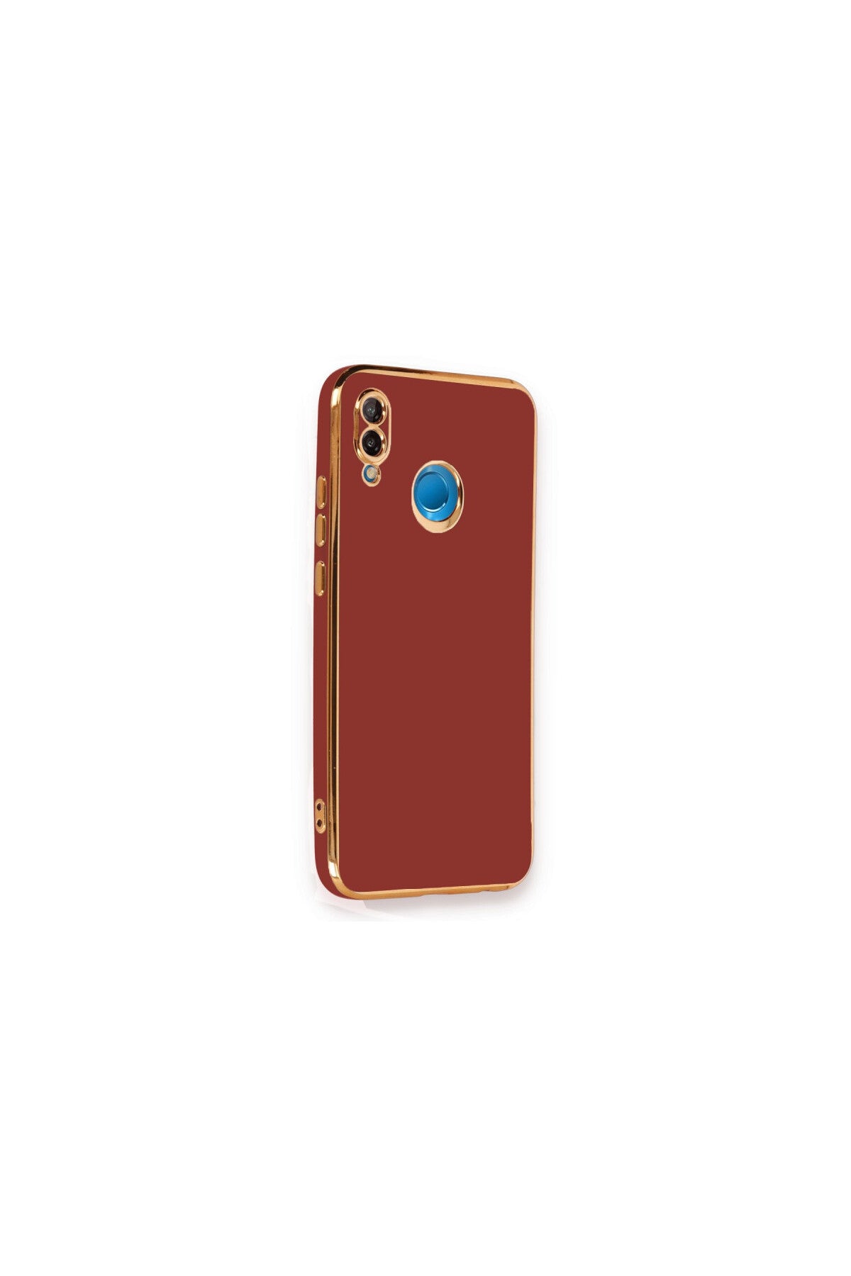 Huawei P20 Lite Uyumlu Kılıf Volet Silikon - Kırmızı