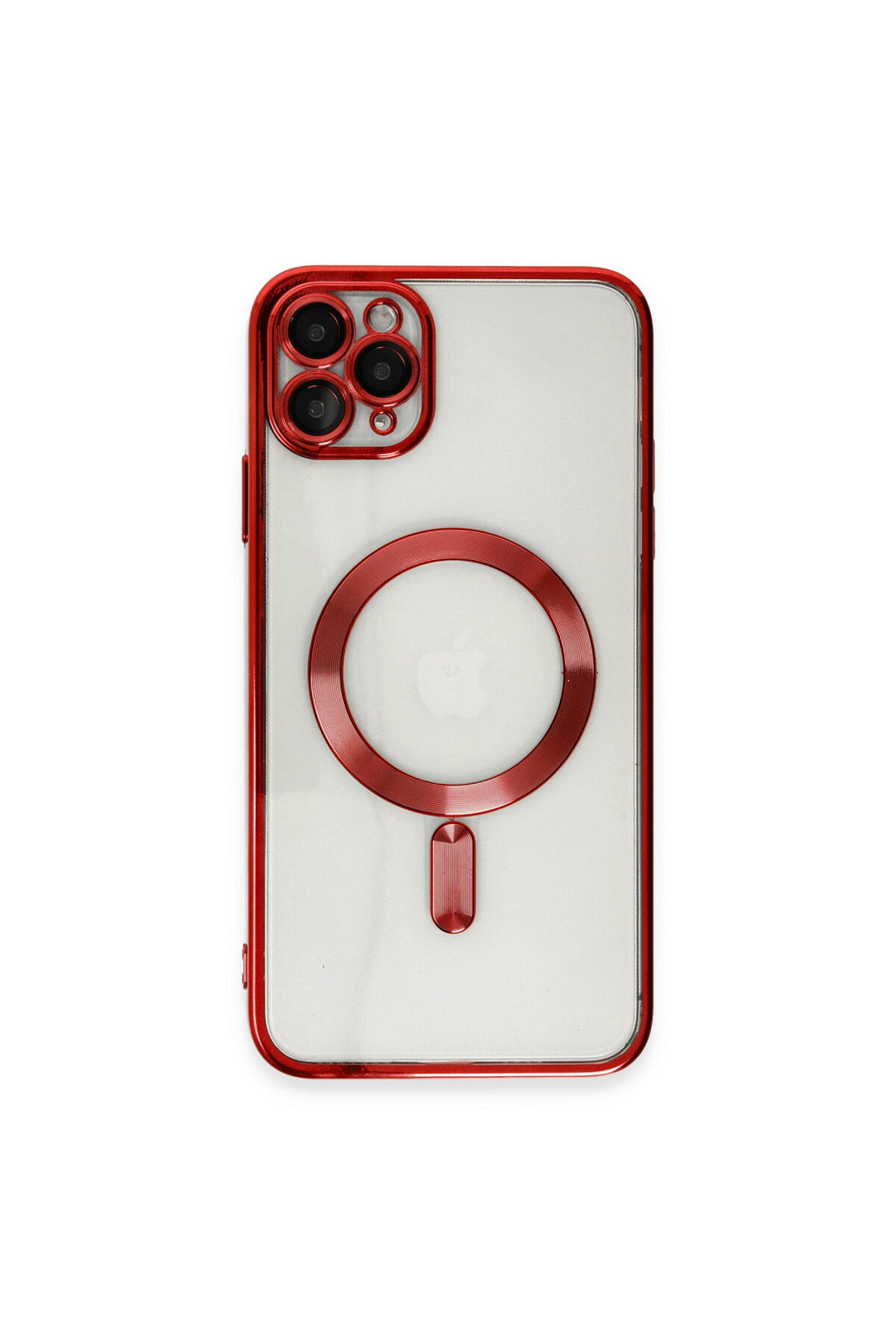 Apple iPhone 11 Pro Max Uyumlu Kılıf Kross Magneticsafe Kapak - Kırmızı