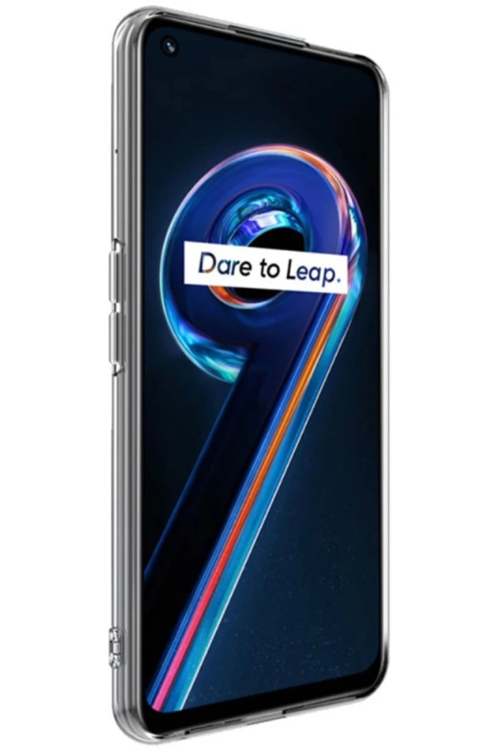 Realme 9 Pro 5G Uyumlu Kılıf Lüx Şeffaf Silikon