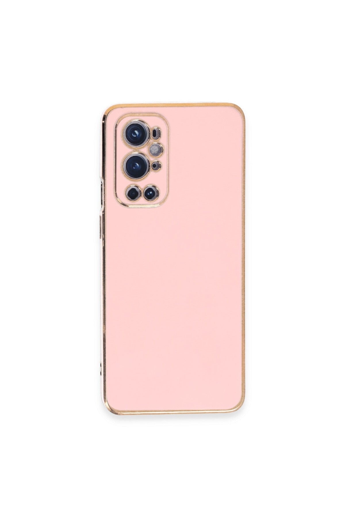 One Plus 9 Pro Kılıf Volet Silikon - Pembe