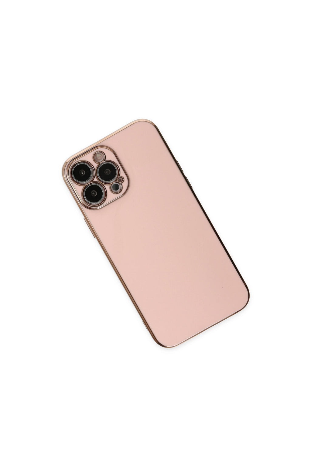 Apple iPhone 14 Pro Max Uyumlu Kılıf Volet Silikon - Pembe