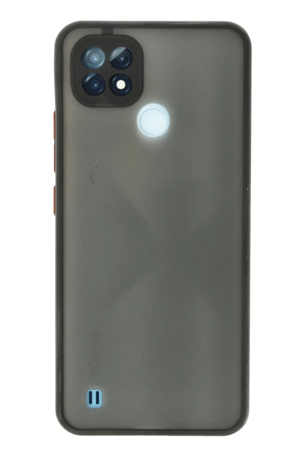 Realme C21 Uyumlu Kılıf Montreal Silikon Kapak - Siyah
