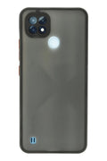 Realme C21 Uyumlu Kılıf Montreal Silikon Kapak - Siyah