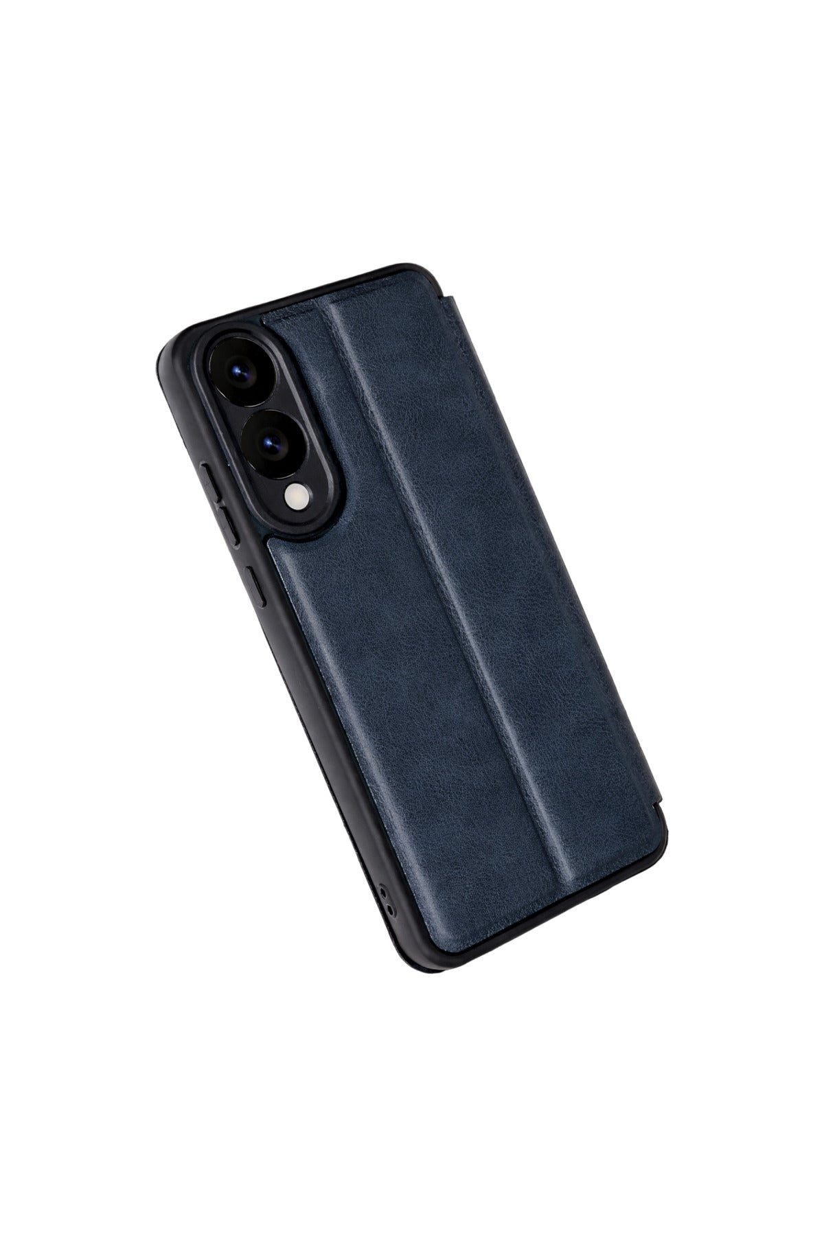 Samsung Galaxy S25 Uyumlu Edge Flip Cover - Lacivert