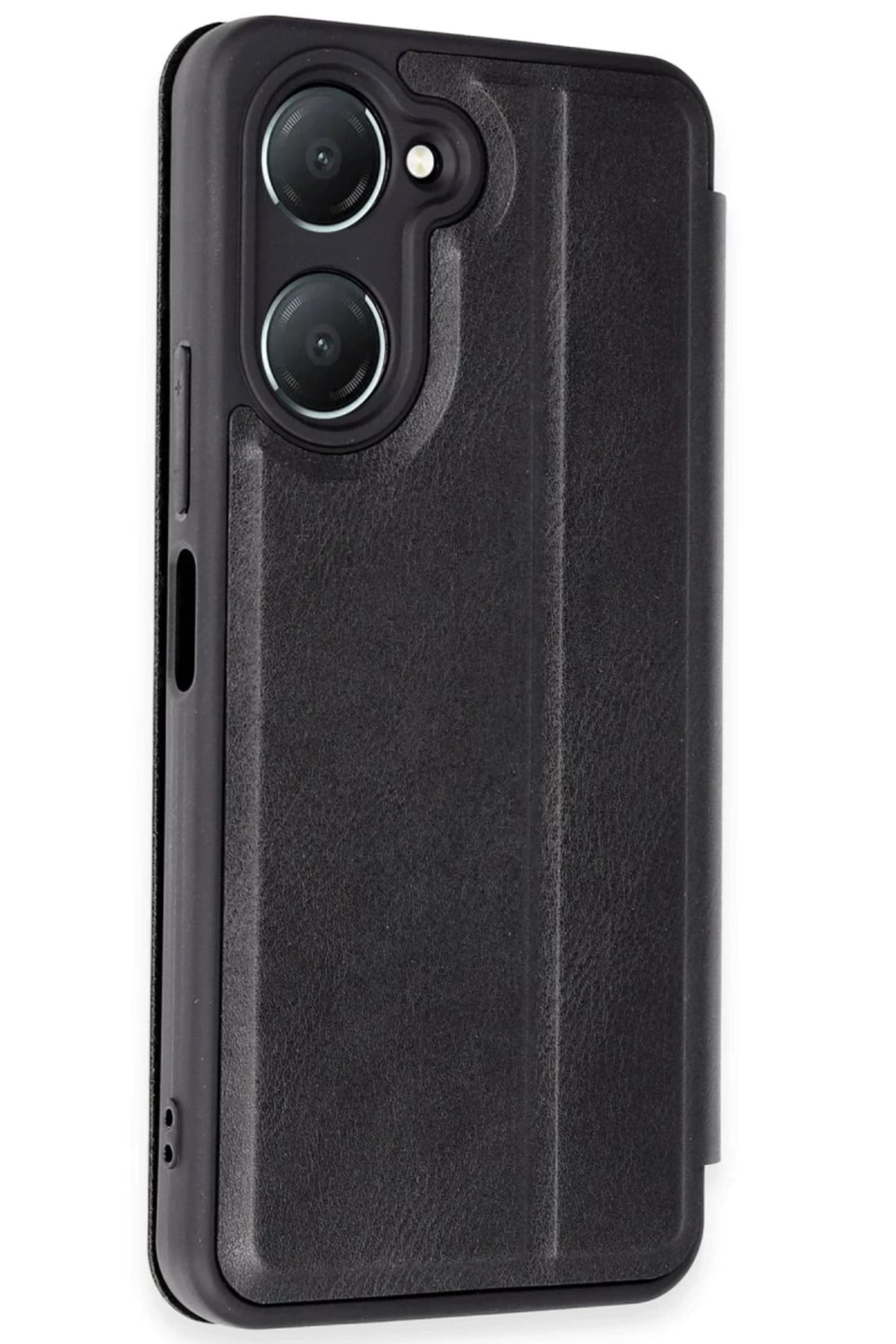 Vivo Y18 Uyumlu Kılıf Flip Cover - Siyah