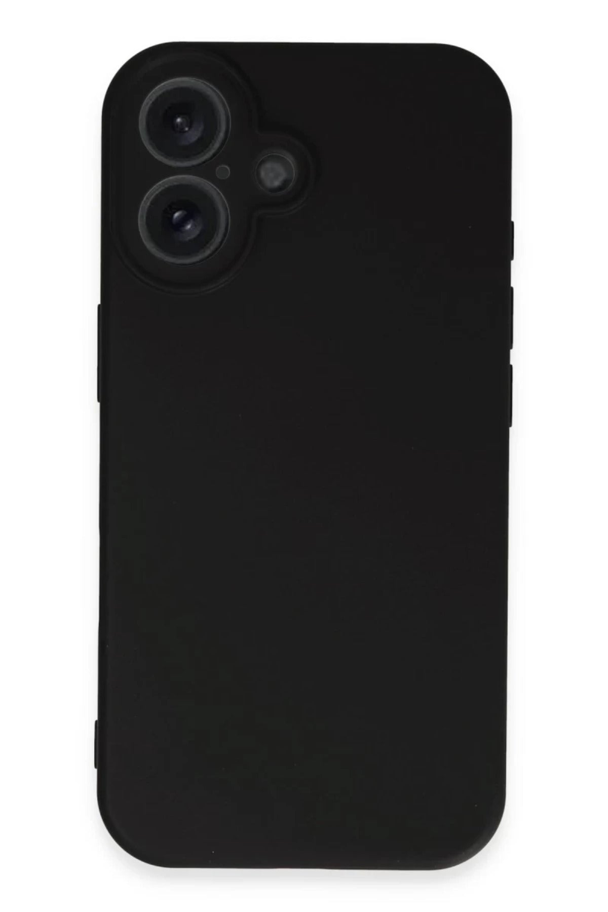 Apple iPhone 16 Plus Uyumlu Kılıf First Silikon - Siyah