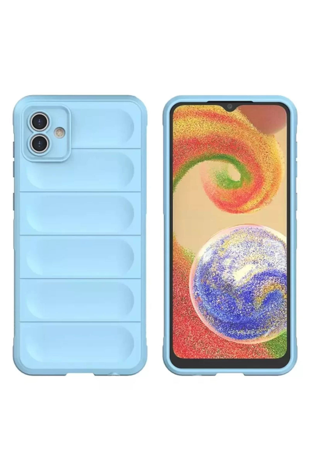 Samsung Galaxy A05 Uyumlu Kılıf Optimum Silikon - Sky Blue