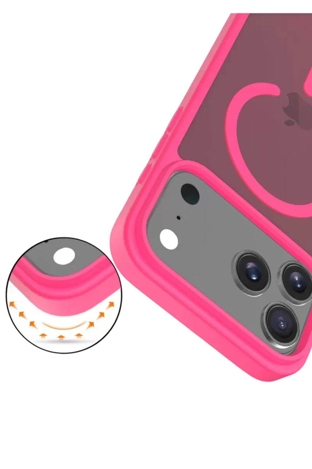 Joko Apple iPhone 17 Pro Max Uyumlu Jota Magsafe Kapak - Rose